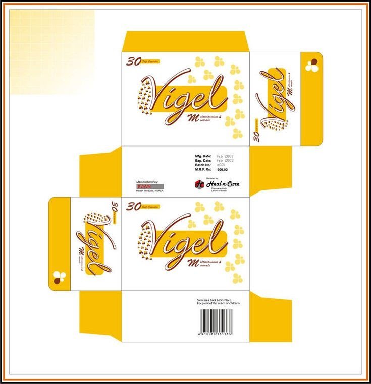 Packaging - Dielines sample 15